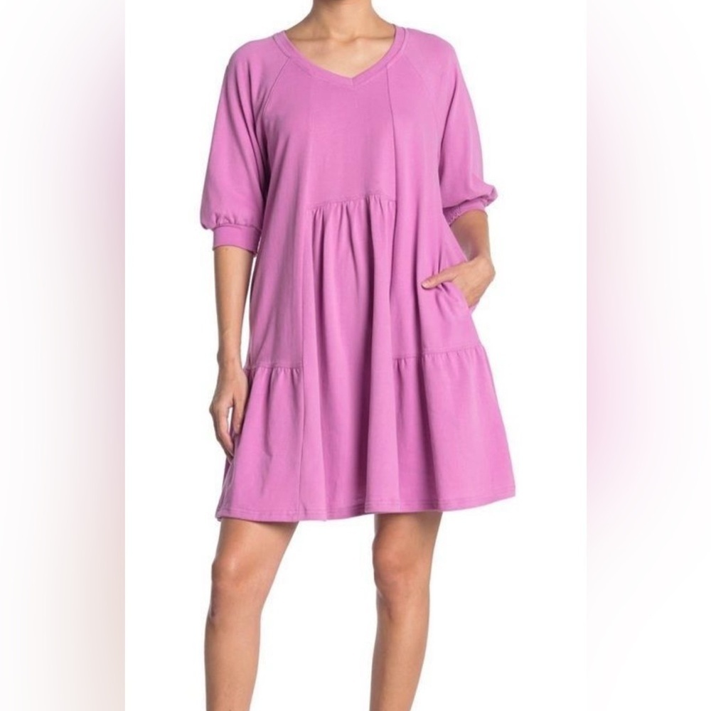 Code x Mode purple dress, no size, fits like large